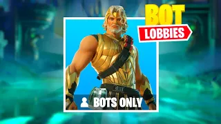 How To Get BOT LOBBIES in Fortnite Chapter 5 Season 2! (Bot Lobby Tutorial)