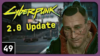 Cyberpunk 2077 Gameplay part 49 - Free At Last (CP2077 2.0 Phantom Liberty DLC)