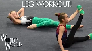 Leg Workout | Whitney Bjerken Gymnastics