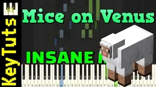 Mice on Venus from Minecraft - Insane Mode [Piano Tutorial] (Synthesia)