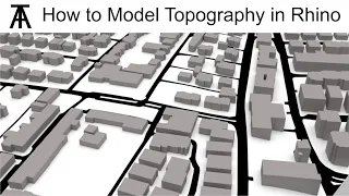 How to Model Topography in Rhino