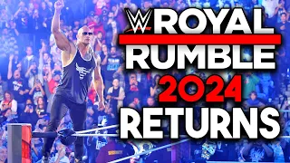 Possible Royal Rumble 2024 Surprise Returns / Entrants