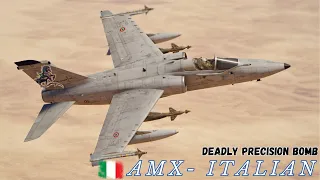 Air Strikes❗ Drop Laser-Guided Bomb💣(Italian 🇮🇹Air Force) || "AMX" & Centauro VCRR (War Thunder)