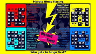 Marble Bingo Racing [Discord Event] - Marble Race in Algodoo