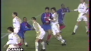 PSG 3-1 Parme (1/4 Retour de Coupe des Coupes 1995-1996)