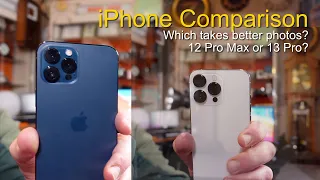 iPhone 12 Pro Max or 13 Pro? Which one takes better photos?