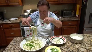 Italian Grandma Makes Fettuccine Alfredo