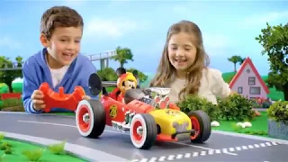 Smyths Toys - Mickey Mouse Roadster Racer Remote Control Car