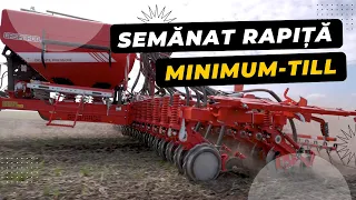 Semănatul rapiţei în sistem minimum-tillage cu Gigante Pressure de la Maschio Gaspardo