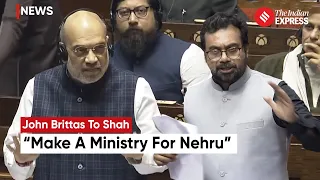 CPI(M) Leader John Brittas Counters Amit Shah's Nehru Allegations Amid J&K Bills Discussion