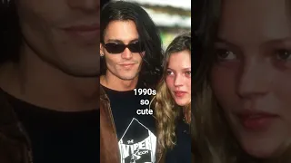 JOHNNY DEPP ♡ KATE MOSS 1990s