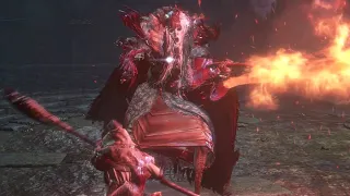 Bloodborne - Pthumerian Elder Boss Fight 4K