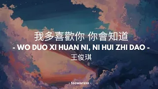 A Love So Beautiful - 我多喜欢你, 你会知道 (Wo duo xihuan ni, ni hui zhidao) Chinese Version