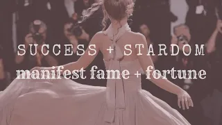 [10k affirmations DOUBLED] fame, fortune, stardom + success subliminal