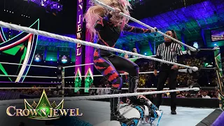 Asuka & Alexa Bliss send Damage CTRL flying from the ring: WWE Crown Jewel (WWE Network Exclusive)