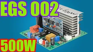 Inverter sine 12V to 220V EGS002 IRF1404 circuit | How to make