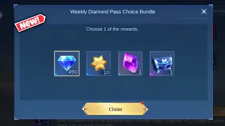 MLBB WEEKLY DIAMOND PASS EXPLANATION! What are the Benefits of Buying Weekly Diamond Pass?