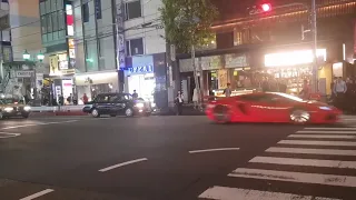 Lambo procession in Tokyo