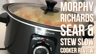 In the kitchen with Morphy Richards and the Sear & Stew Slow Cooker | HENRY REVIEWS