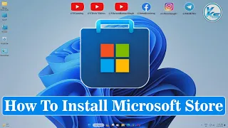 ✅ How to Install Microsoft Store in Windows 11/10