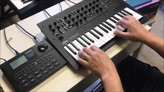 Alesis SR-16 Drum Machine + Korg Minilogue XD Jammin'