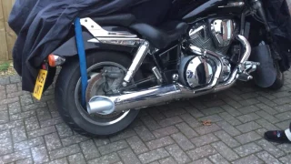 VTX 1800 exhaust