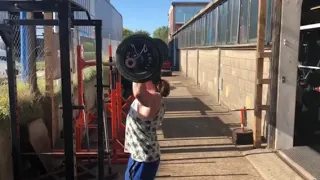 60kg Overhead Press @ 74kg bodyweight