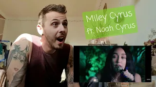 Gay Guy REACTS To Miley Cyrus ft. Noah Cyrus I Got So High That I Saw Jesus | Backyard Sessions