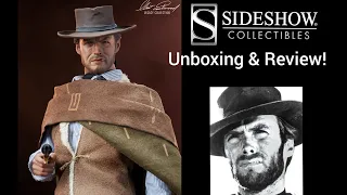 Sideshow Collectibles Clint Eastwood (Blondie) 1 /6 scale figure Unboxing & Review! 🤜