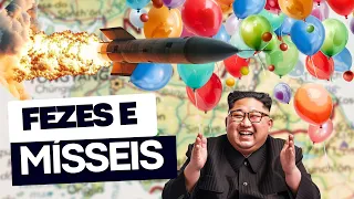 Coréia do Norte lança FEZES na Coréia do Sul e Mísseis no Japão | Geopolítica
