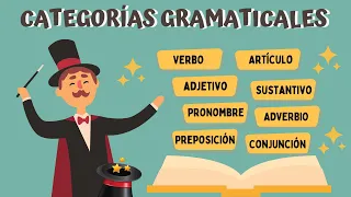 Categorías gramaticales con ejemplos ✍🏻