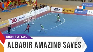 ALBAGIR AMAZING SAVES | 31ST SEAGAMES 2021