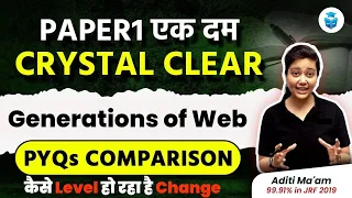 UGC NET Paper 1 | ICT Generations of Web | UGC NET JRF 2023 | ICT by Aditi Mam | JRFAdda