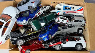 BOX FULL OF Diecast Cars - Toyota Corolla, Yaris, Nissan Patrol, Mercedes Benz, Rolls Royce, Tesla