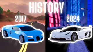 The History of Jailbreak's Fastest Cars (Roblox)