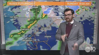 More rain and snow hitting Northern California this weekend | Winter Storm