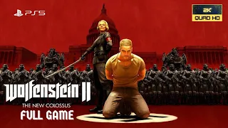 Wolfenstein 2: The New Colossus | Full Game | No Commentary | *PS5 | 2K 60 FPS