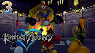 Kingdom Hearts Final Mix Gameplay Walkthrough Part 3 - Traverse Town Boss (Proud Mode)