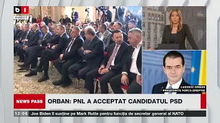 NEWS PASS. L. ORBAN: PNL ÎL VA SUSȚINE PE CIOLACU. DE CE VREA IOHANNIS SĂ PLECE MAI DEVREME. P1/3