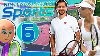 NINTENDO SWITCH SPORTS 🎾 #6: Tennis | Solo & Multiplayer