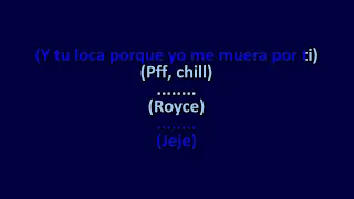 Prince Royce - Si Supieras - Karaoke Instrumental Lyrics - ObsKure