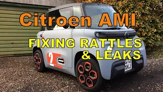 FIXING DOOR RATTLES & AIR LEAKS IN MY CITROEN AMI POP