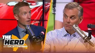 Joel Klatt reveals his NFL Mock Draft, talks Cardinals-Rosen broken trust & defends Baker | THE HERD