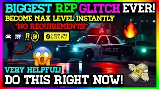 *NEW* BIGGEST UNLIMITED REP GLITCH IN NFS HEAT! (MAX LEVEL INSTANTLY) *FAST*  Nfs Heat Rep Glitch
