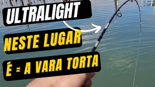 Ultra Light de Caiaque em um dos Melhores Lugares para se Pescar no Mar de Florianópolis