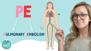 Pulmonary Embolism (PE) | Med-Surg Nursing  | Nursing School | Pathology  |  Signs & Symptoms