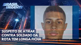 Suspeito de atirar contra soldado da Rota tem longa ficha | Brasil Urgente