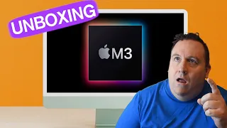 NEW 24" M3 iMac -- UNBOXING and SETUP