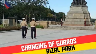 Watch Changing of Guard: Rizal Monument