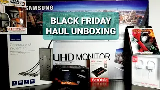 Black Friday 2019 Haul Unboxing